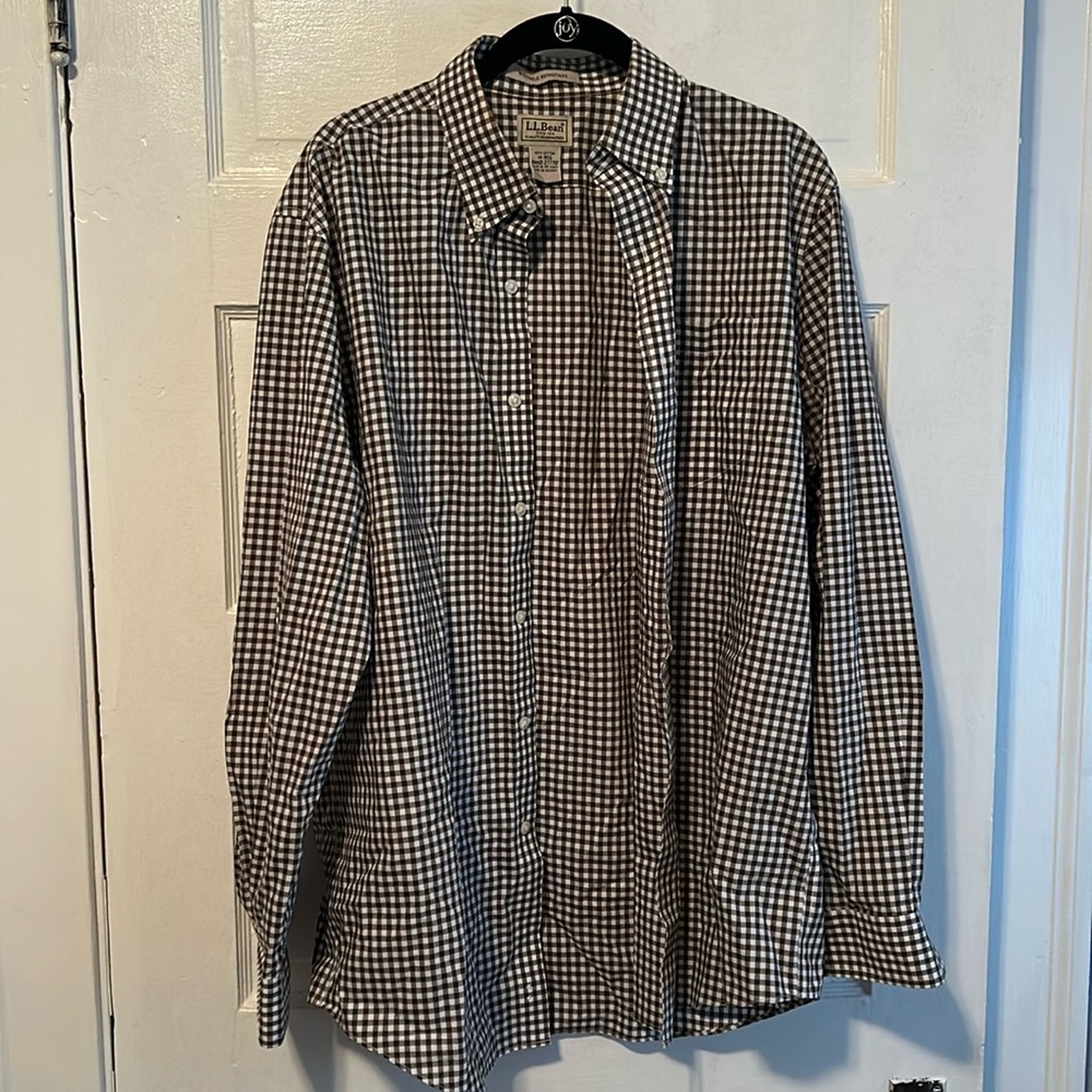 Llbean Men’s dress shirt